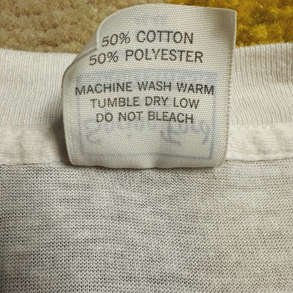 VTG 80s Michael Jackson “Bad” Tour 1988 Concert Single Stitch Graphic Band Tee - Picture 5 of 7